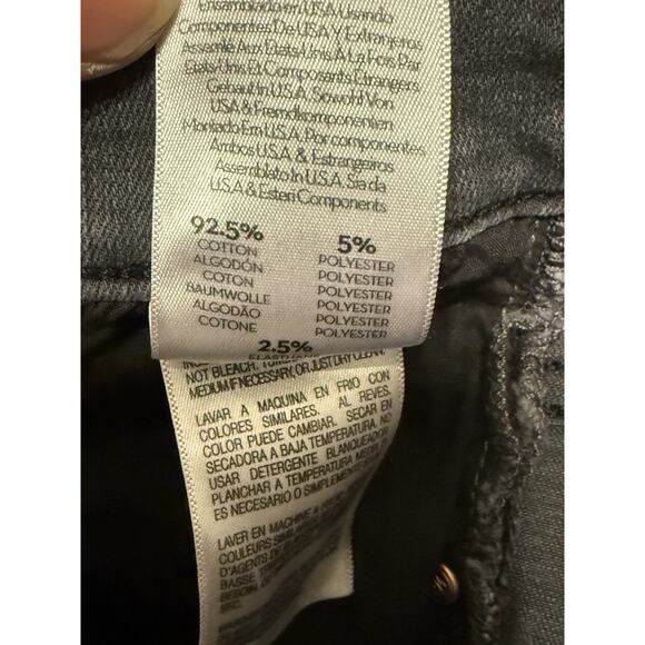 Mother Jeans Womens 27 High Rise Insider Crop Step Fray Dancing In The Moonlight - Picture 5 of 10